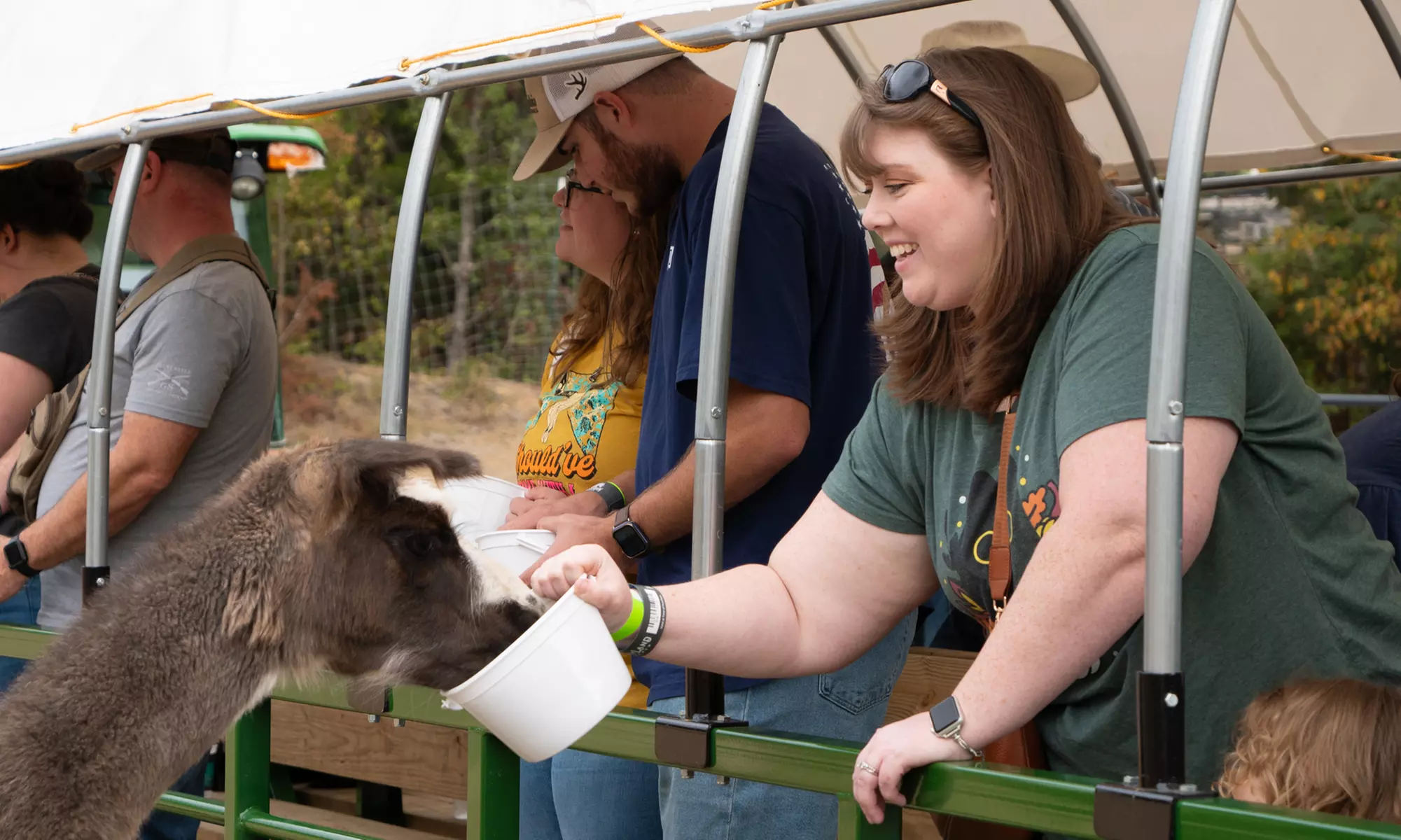Admission Tickets to Safari Tractor Hayride on 100-Acre Farm!
