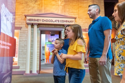 Admission + Half Flight of Warm Chocolate Tastings for 1 Junior - The Hershey Story - Hershey, Pennsylvania