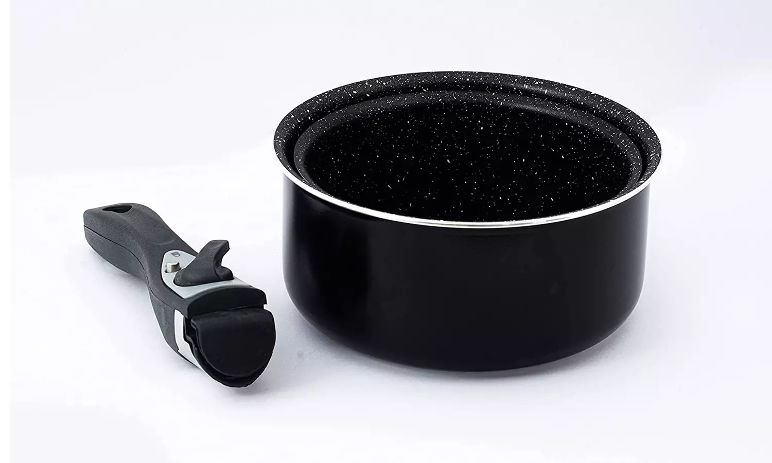 Batería de cocina con mango desmontable, de Herzberg