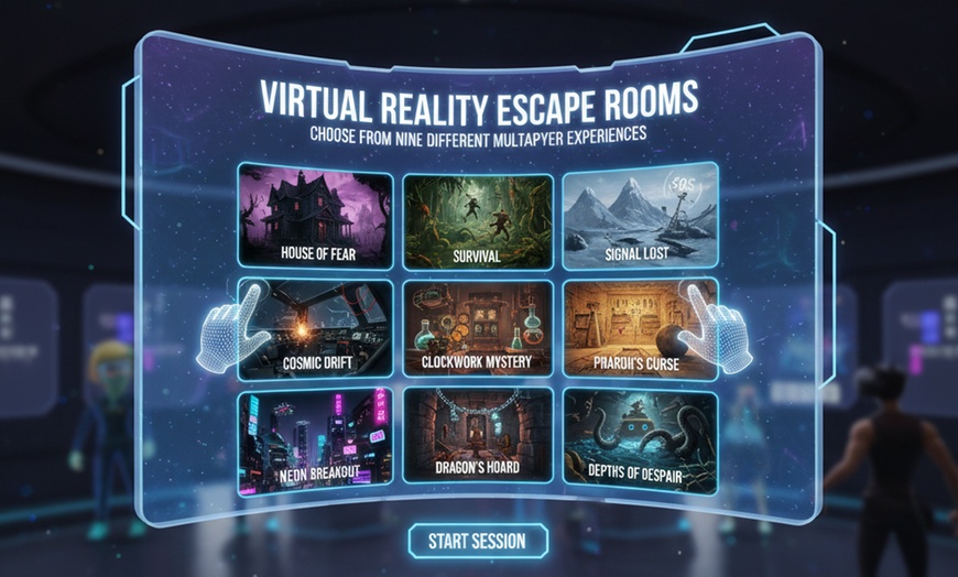 Image 8: 60-Minute Virtual Reality Escape Room Adventure for 1-6 People