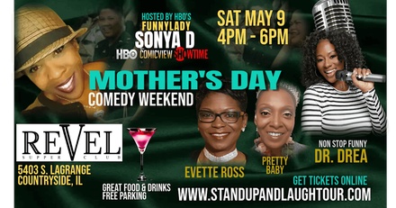 Two Tickets - General Admission - May 08 at 8:30 PM at Four Points by Sheraton - Four Points by Sheraton - Chicago Westchester/Oak Brook