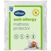 Image 1: Silentnight Anti-Allergy Mattress Protector with Two Pillow Protectors