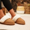 Image 18: Redfoot Ladies Sheepskin Slippers