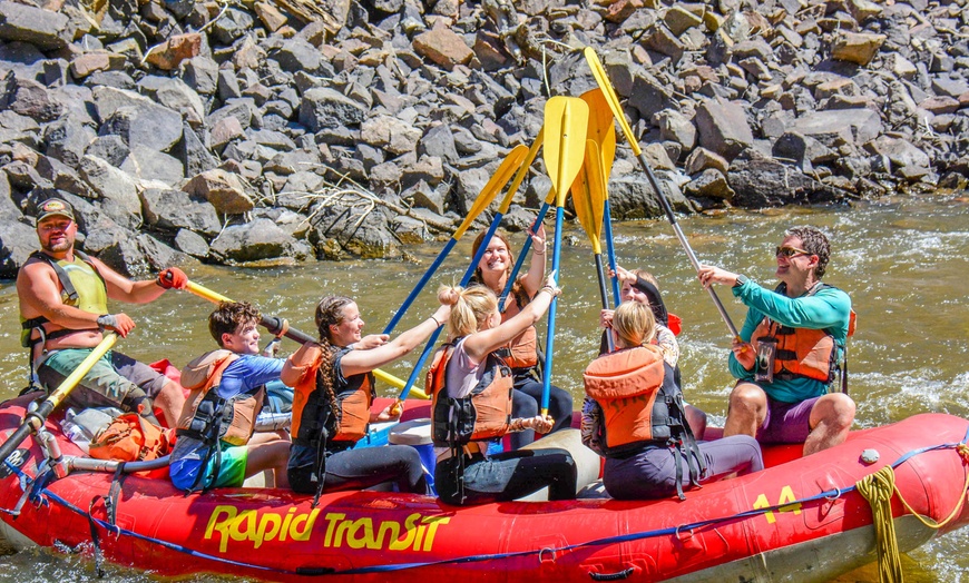Image 9: Half or Full-Day Rapids Trip for 1, 2, or 4 People