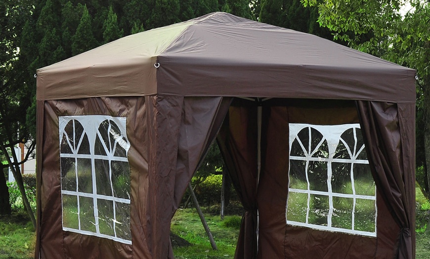 Image 11: Outsunny Pop-Up Gazebo