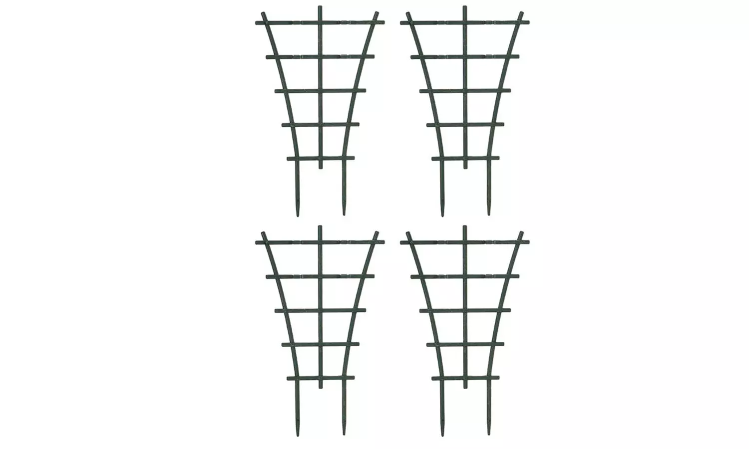 2Pcs Stackable Plant Trellis Climbing Indoor for Potted Plastic Climbing Support