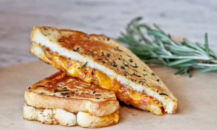 Grilled Cheese Sandwiches - Melt Down Grilled Cheese | Groupon