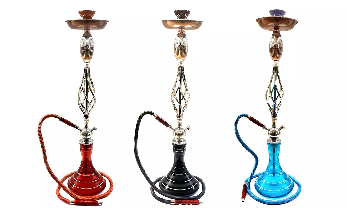 Zebra Smoke Cyclone Hookah - Primary Image