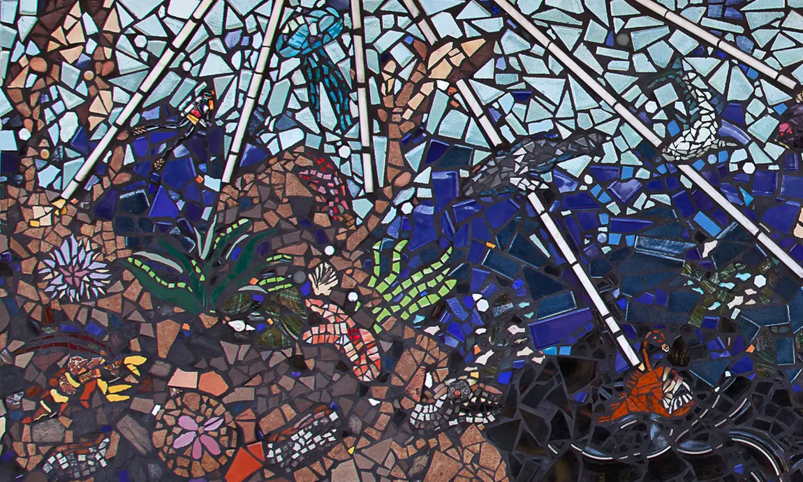 Visit a Community Mosaic, Then Contribute to One Yourself with Betty Rosen Ziff from MOSAIC ALCHEMY (Sept. 19—Dec. 6)  - Primary Image