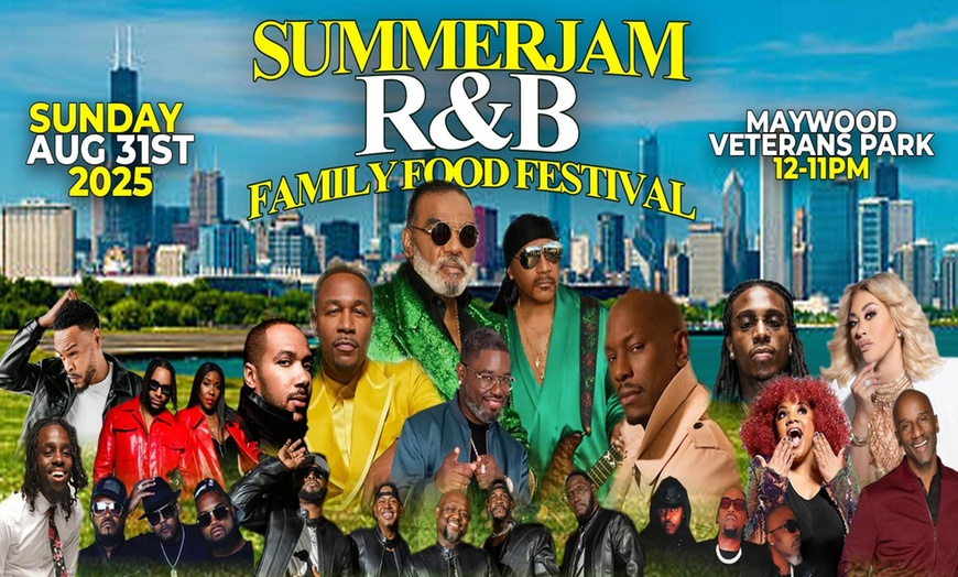 Image 1: R&B Summer Jam Food Fest - Up to 26% Off 