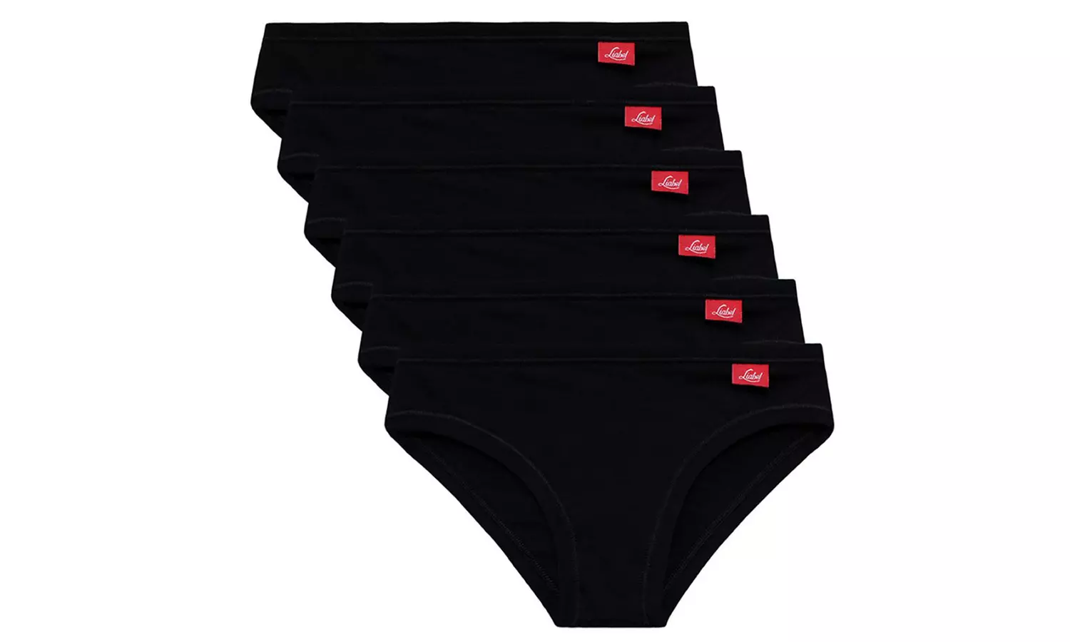 6 o 12 slip da donna a vita bassa o culotte Liabel