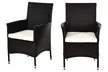Two Outsunny Rattan-Effect Armchairs - Image 2