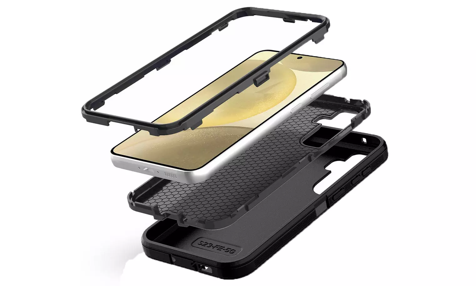 For Samsung Galaxy S24 Plus Case Heavy Duty Shockproof Hybrid Rubber Cover