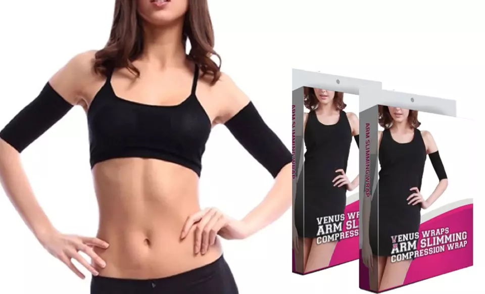 Pair of Arm Slimmer Compression Wraps - Primary Image