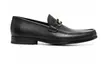 Ferragamo Men's Designer Leather Loafers | Penny Style Slip-Ons - Second Medium