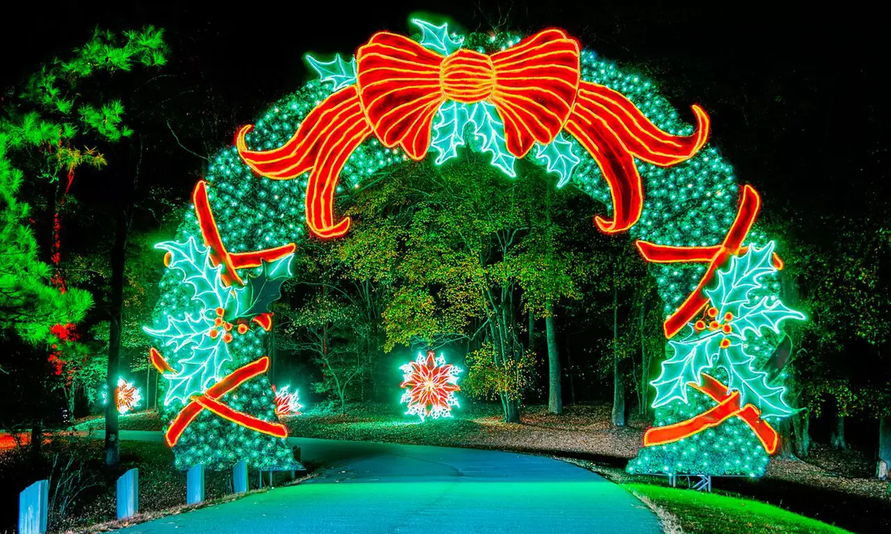 Admission to Fantasy in Lights for Two or Four at Callaway Resort and Gardens (Up to 35% Off)  - Primary Image