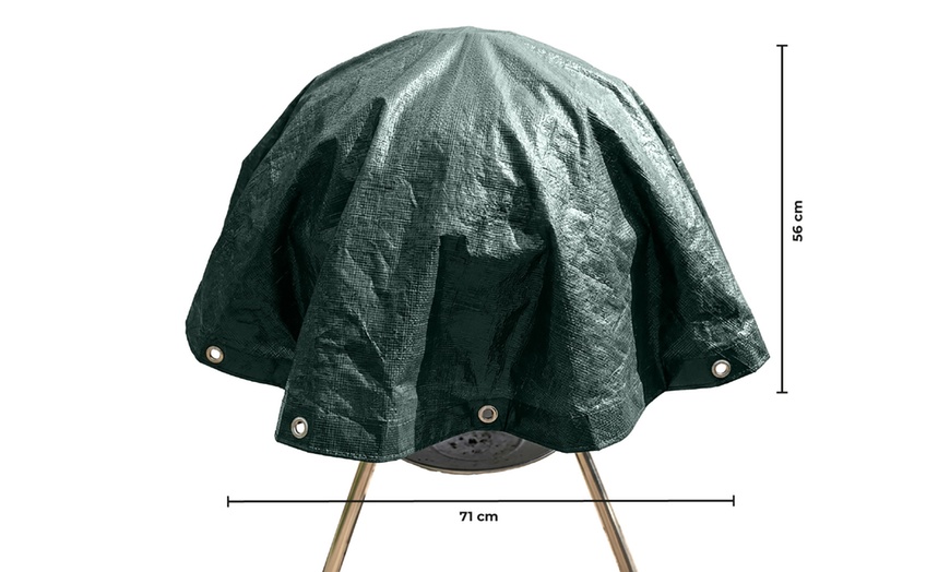 Image 7: Housse de protection pour barbecue, mobilier de jardin ou parasol