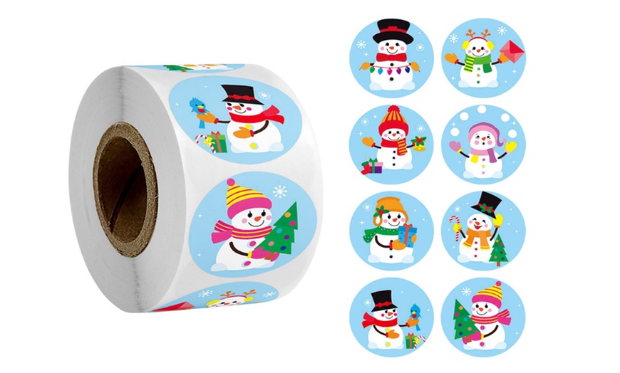 Image 8: Merry Christmas Sticker Roll