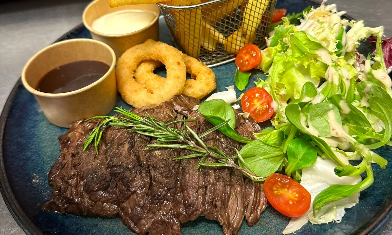 Voyagez sur la Route 66 avec un menu Texas