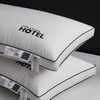 Image 35: 100% Cotton Five Star Hotel Pillow 2 Pack Set