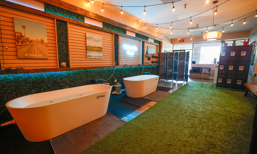 Image 2: Cold Plunge, Sauna and Red Light Therapy: Choose 1, 2 or all 3 Options