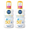 Image 3: Up to Three Packs of Nivea Sun Kids Protect and Sensitive Sunscreen 