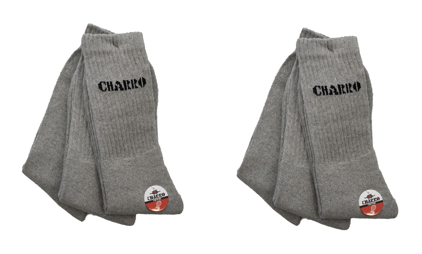 Image 4: 6er-, 12er- oder 24er-Pack El Charro Tennis-Socken