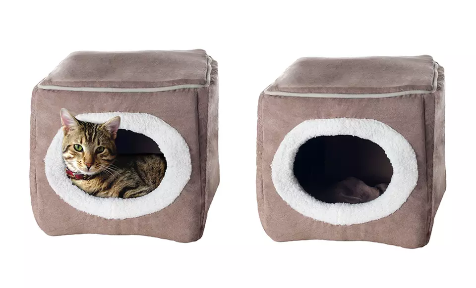 Cozy Cave Enclosed Cube Pet Bed - Second Medium