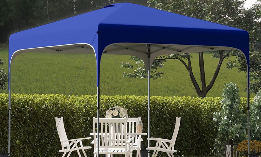 Image 26: Outsunny Portable Pop-Up Gazebo