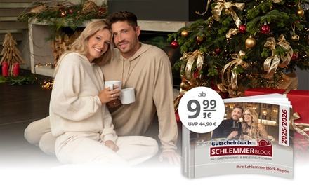 1x Schlemmerblock 2025/2026 für eine Region nach Wahl - Schlemmerblock 2025/2026
