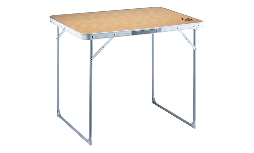 Image 2: Mesa de aluminio transportable para interior y exterior de O'Camp