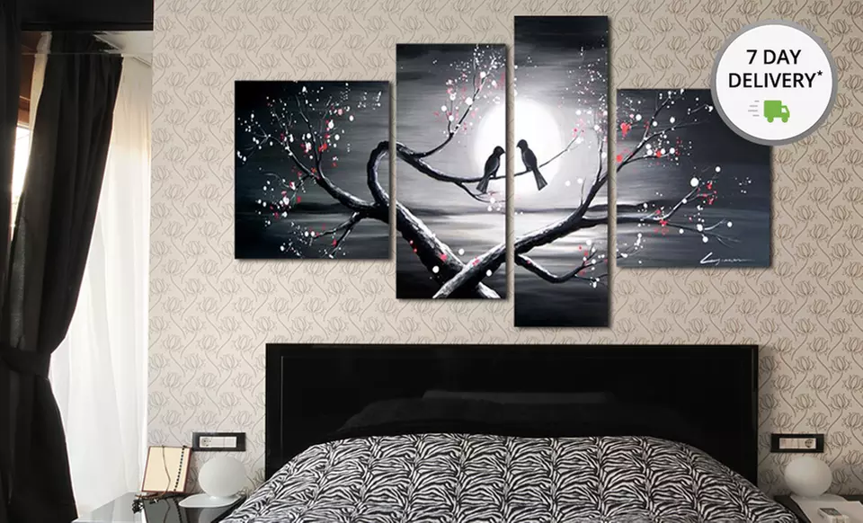 Multi-Panel Oil Painting on Canvas﻿ from Fabuart.com. Multiple Paintings Available. Free Returns.  - Primary Image