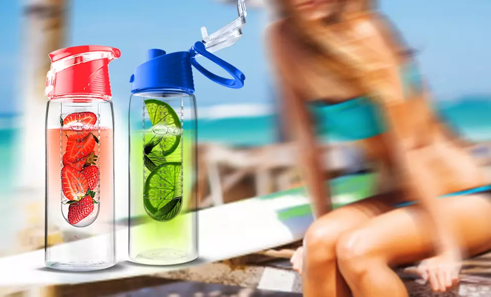 Pure Flavour 2 Go Water Bottle Two-Pack. Multiple Colors Available. Free Returns. - Primary Image