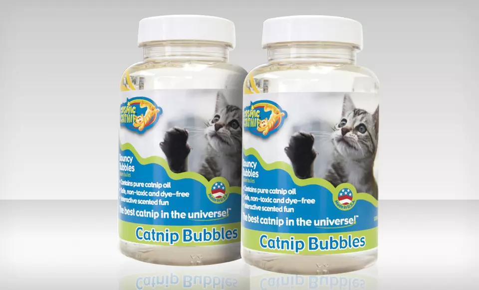 Up to 55% Off Cosmic Catnip Bubbles or Shooting Star Bubble Blaster. Free Returns. - Second Medium