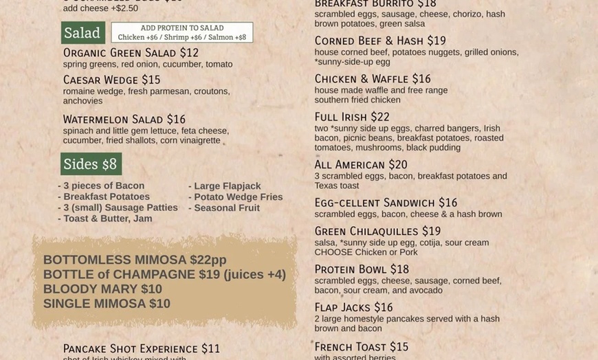 Image 8: All-You-Can-Eat Pancake Brunch with Bottomless Mimosas for 1, 2, or 4