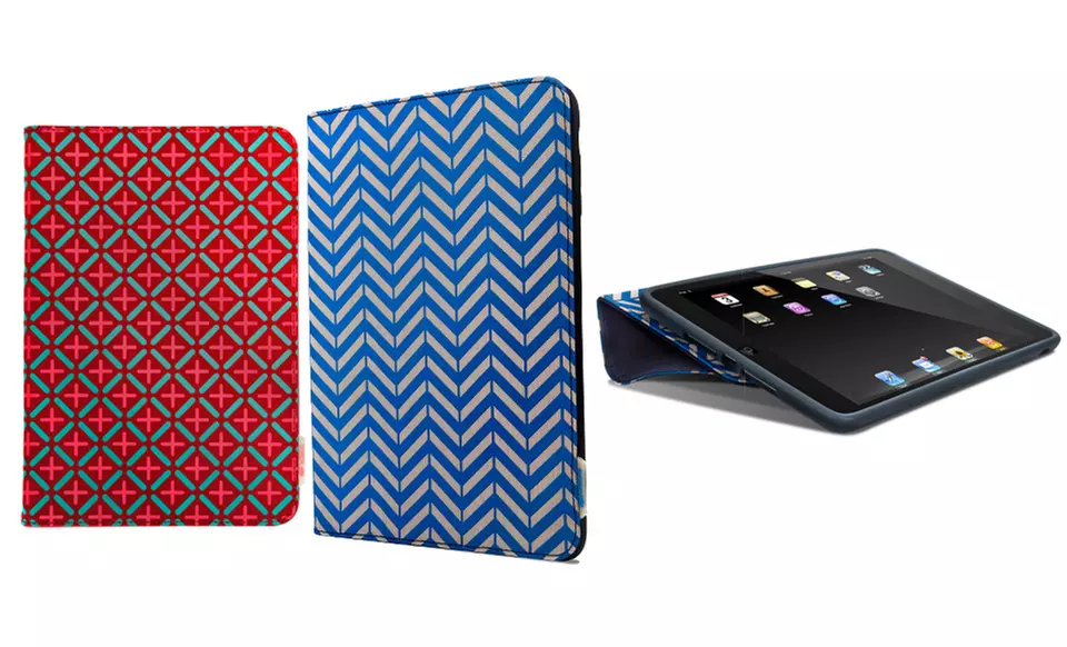 iPad mini Case in Bloom or Herringbone Design - Primary Image