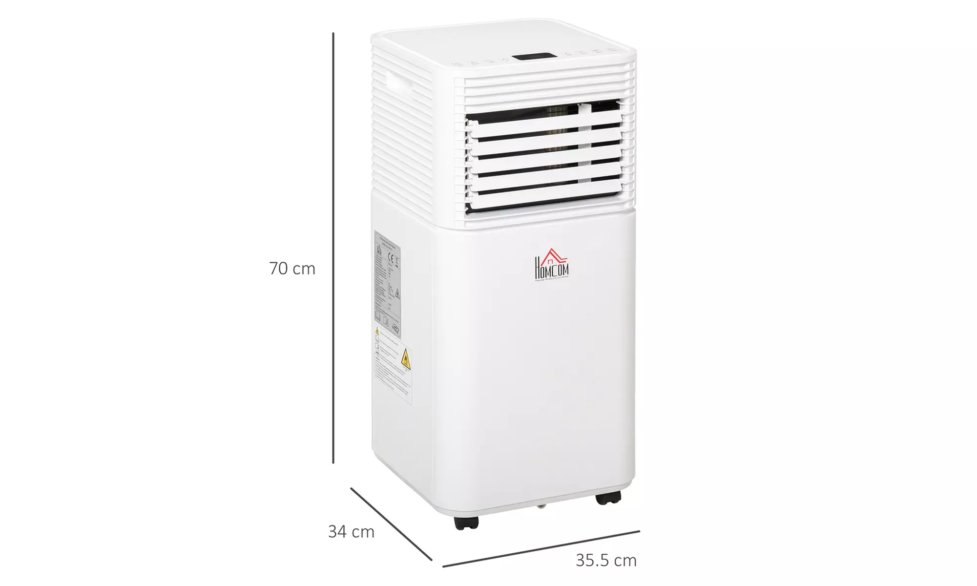 HomCom 7000, 9000, 10000 BTU Portable Air Conditioners