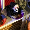 Image 4: Outsunny Animated Halloween Skeleton Candy Dish