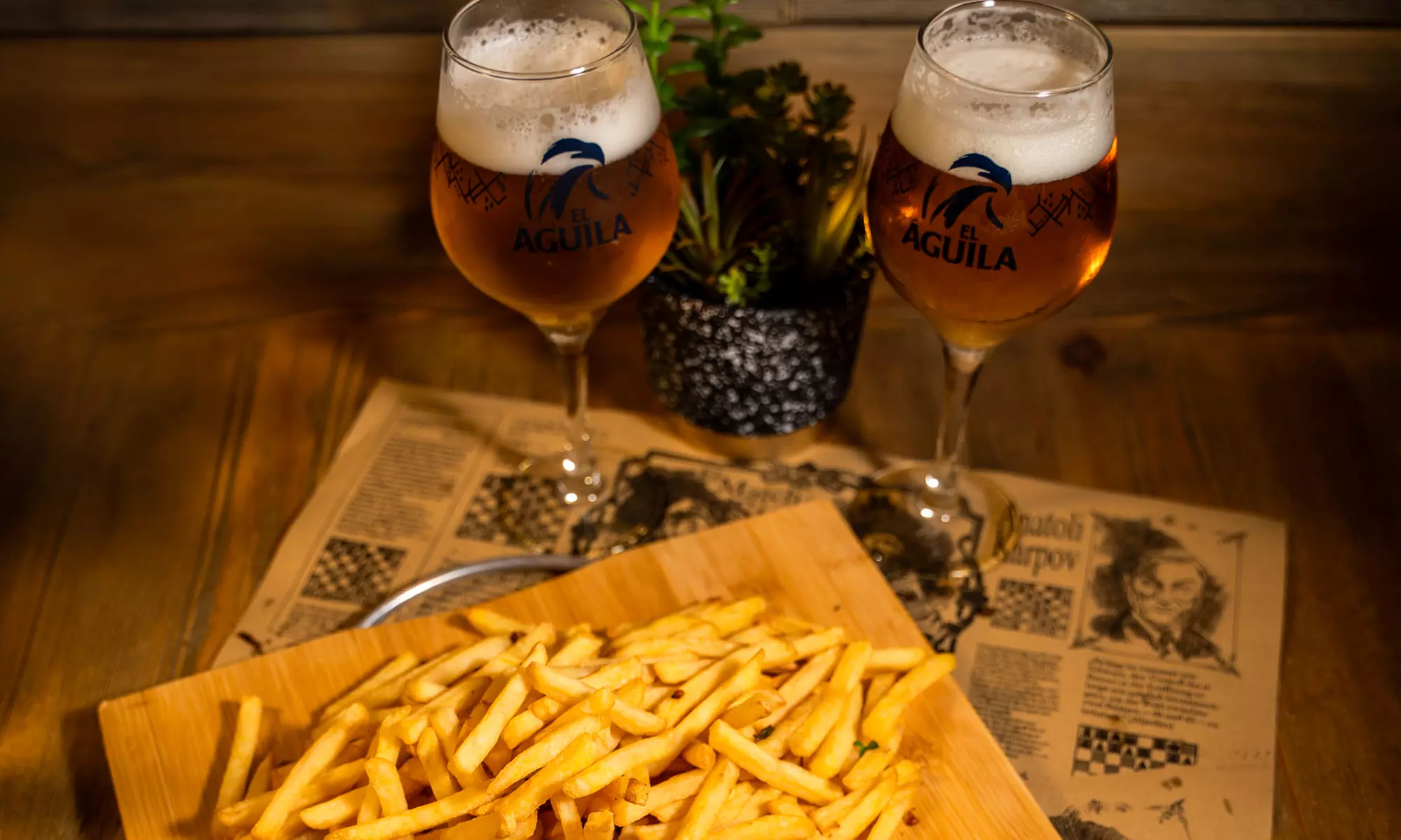 Menú Rock Star para 2 o 4 personas o menú romántico para 2