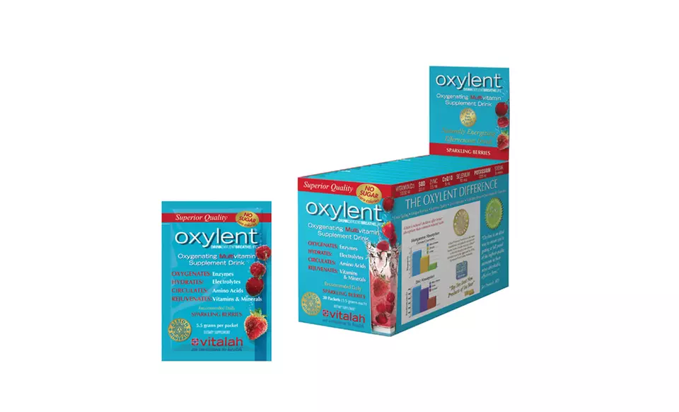 Vitalah Oxylent Daily Multivitamin Drink﻿ 30 Count. Multiple Flavors.﻿ - Second Medium