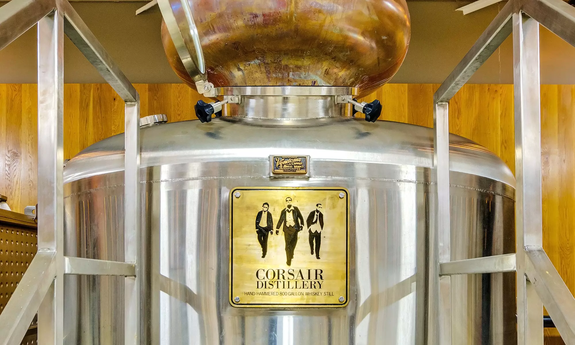 Distillery Tour Package for Two or Four with Tasting and Rocks Glasses at Corsair Artisan (31% Off) - Primary Image