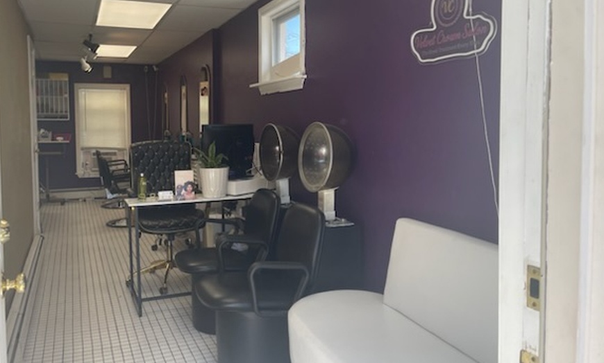 Image 10: Scissor Haircut w/ Blowout, All Over Color, Partial Highlights, & More