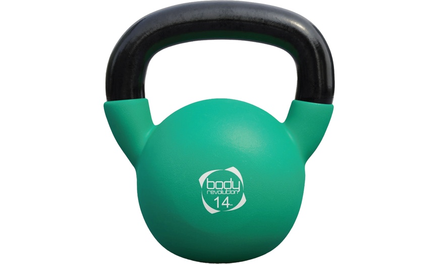 Image 5: Body Revolution Neoprene Kettlebells