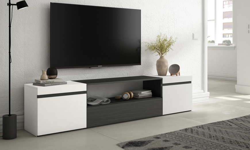 Image 19: TV Stand Cozy 200 cm in different colours and large storage capacity