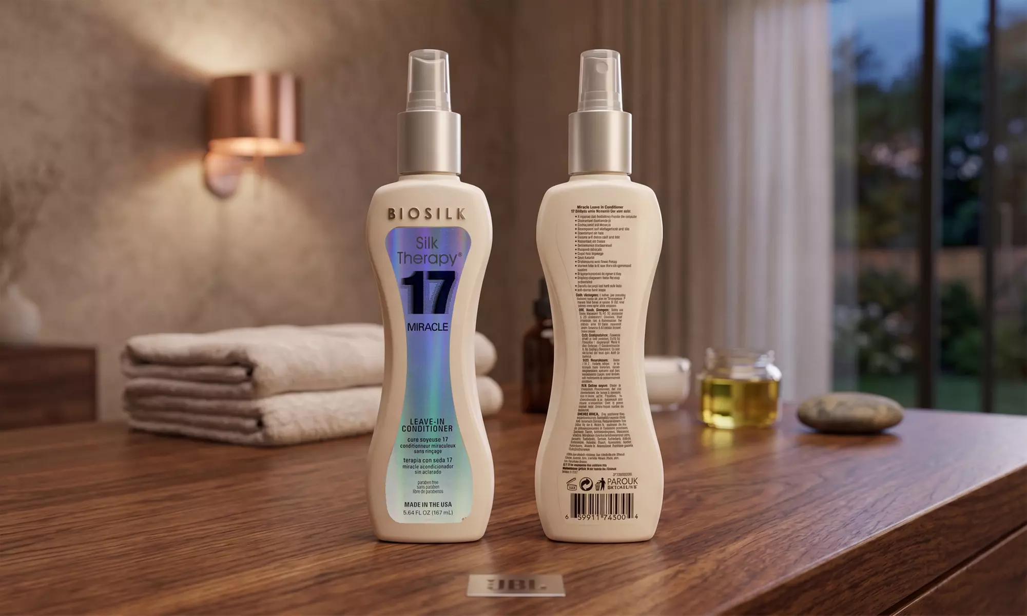 BioSilk Silk Therapy 17 Miracle Leave-In Conditioner 5.64oz