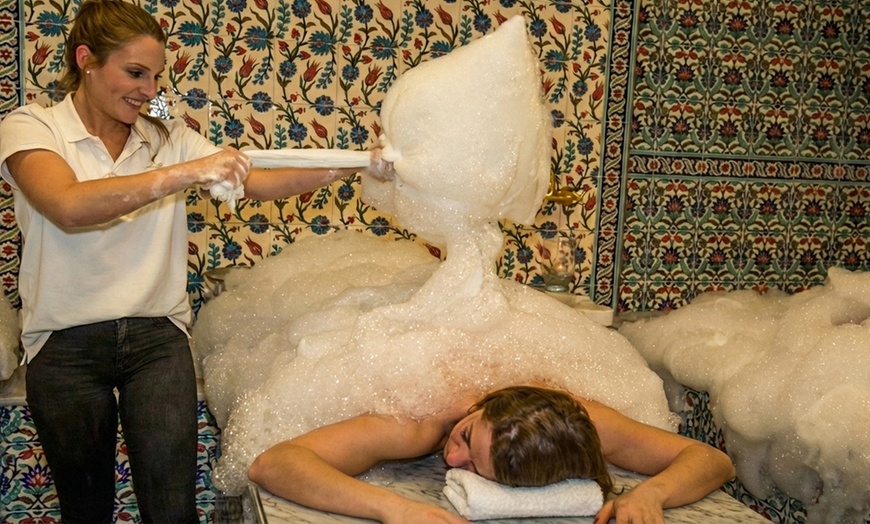 Image 2: Sauna- und Hamam-Zugang inkl. Schaum-Massage & Peeling für 1 Person