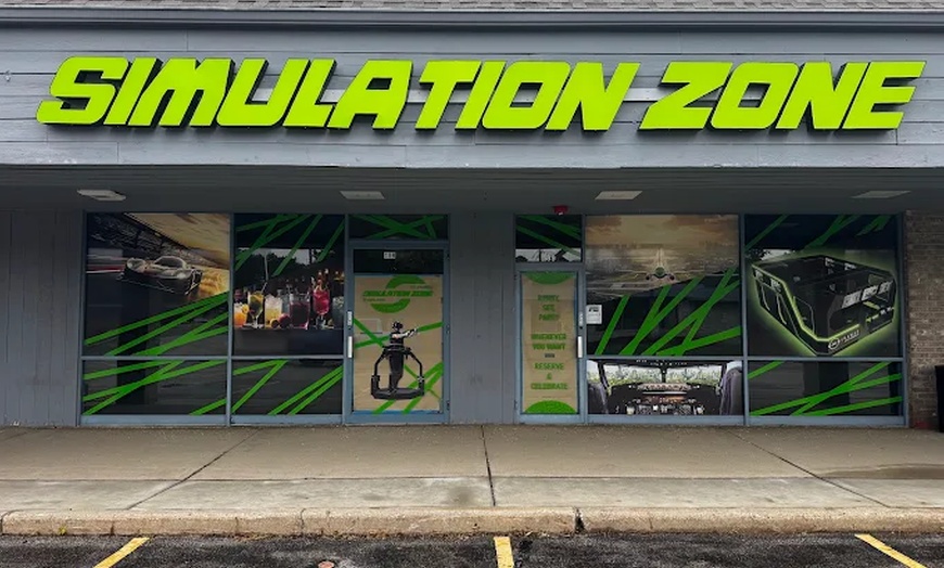 Image 3: One Hour of SIM Racing and Flying Experience 