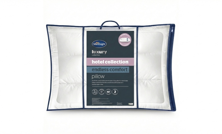 Image 3: Silentnight Luxury Hotel Collection Endless Comfort Pillow