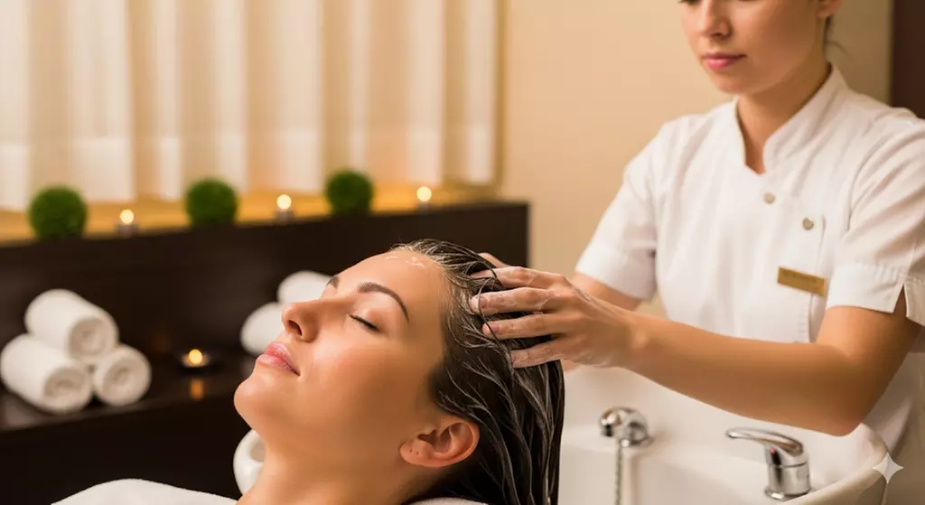 Pampers Beauty Offers One 30 Minutes Japanese Head Spa w/w/o Head Massage + Body Massage (Up To 55% Off) - Primary Image