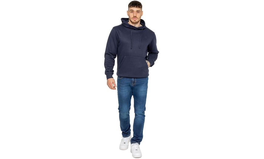 Image 20: Men's Hoodie Jumper Casual Fit Long Sleeve Pullover 